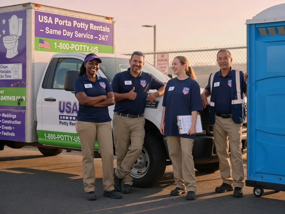 Porta Potty Rental company in Vale, SD